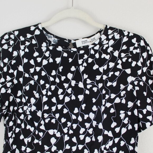 NWT Diane von Furstenberg DVF Peplum Blouse | Top for Work, Dinner, Events - Picture 10 of 13